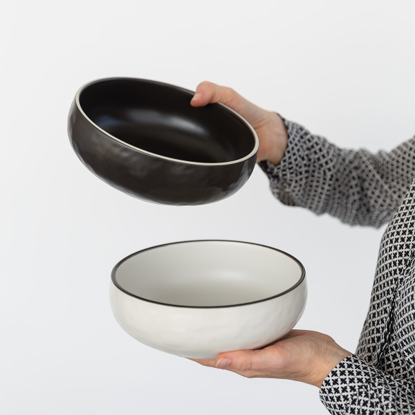 Bol 19,3 cm | Elements Yin & Yang white