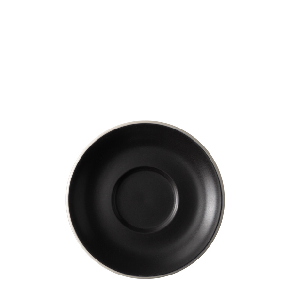 Soucoupe 16 cm — Elements Yin & Yang black