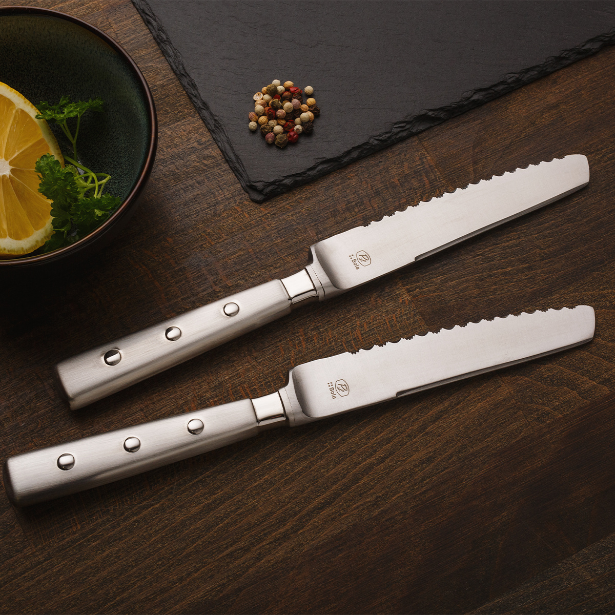 Couteaux à steak en coffret magnétique set 6 pièces – Bistro