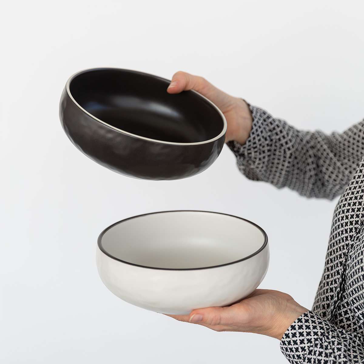 Bol 19,3 cm | Elements Yin & Yang black