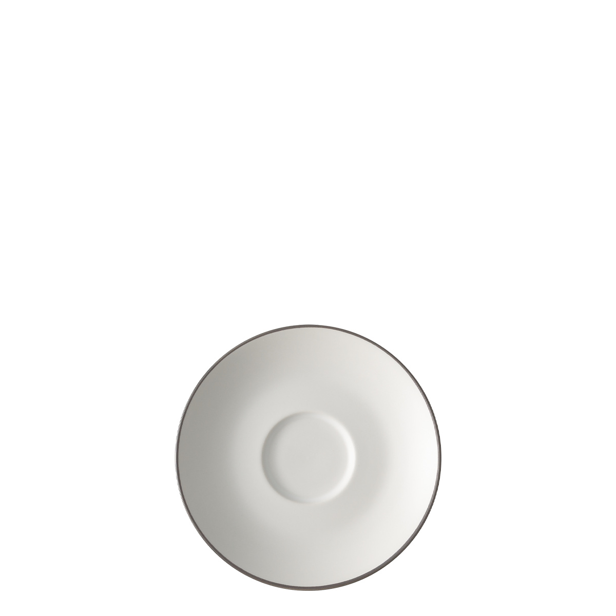 Soucoupe à moka 12,2 cm — Elements Yin & Yang white