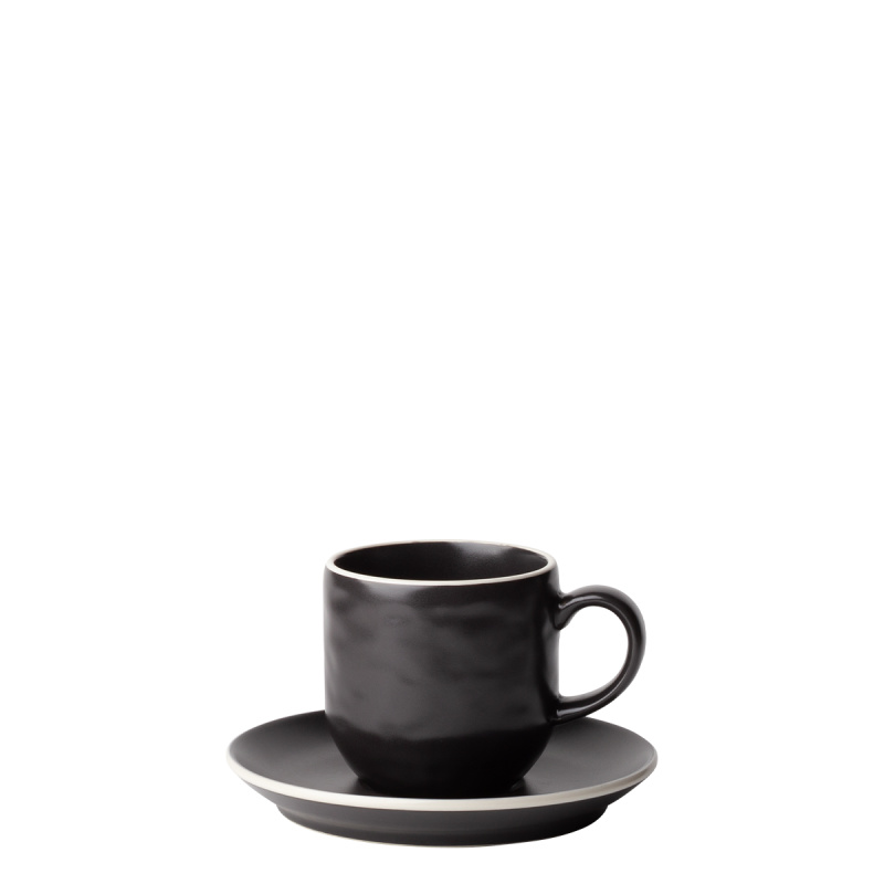 Tasse à café 240 ml — Elements Yin & Yang black