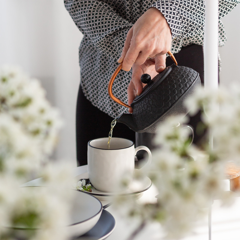 Set de 12 tasses | Elements Yin & Yang white