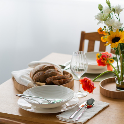 Service d'assiettes 12 pièces | Premium Platinum Line Rocca