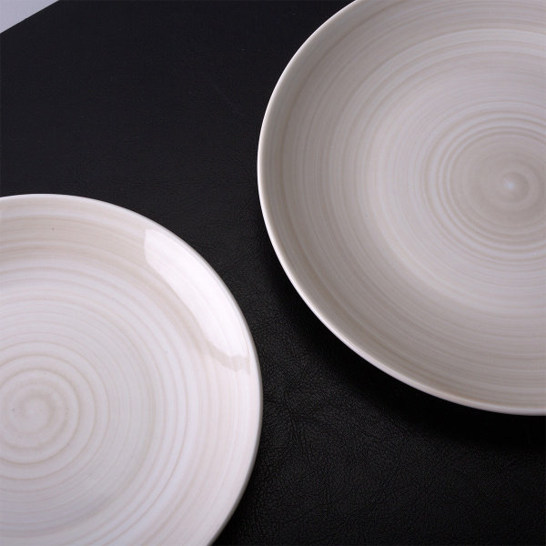Service d'assiettes 12 pièces | Premium Platinum Line Rocca
