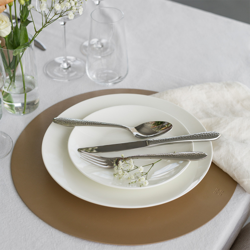 Set de vaisselle de démarrage 60 pièces | Premium Platinum gold