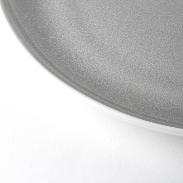 Assiette plate Coupe Organic 16,5 cm — Tosca Slate