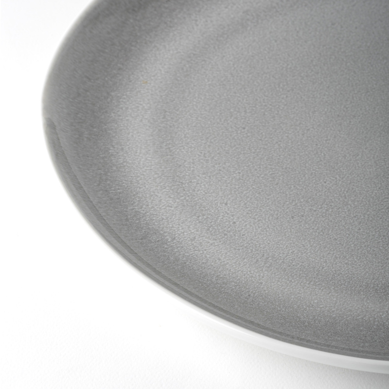 Assiette plate Coupe Organic 27 cm — Tosca Slate