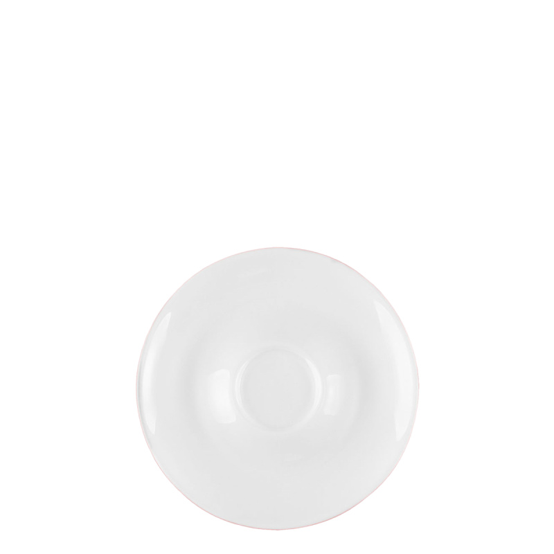 Soucoupe à café/thé rouge 15 cm – RGB