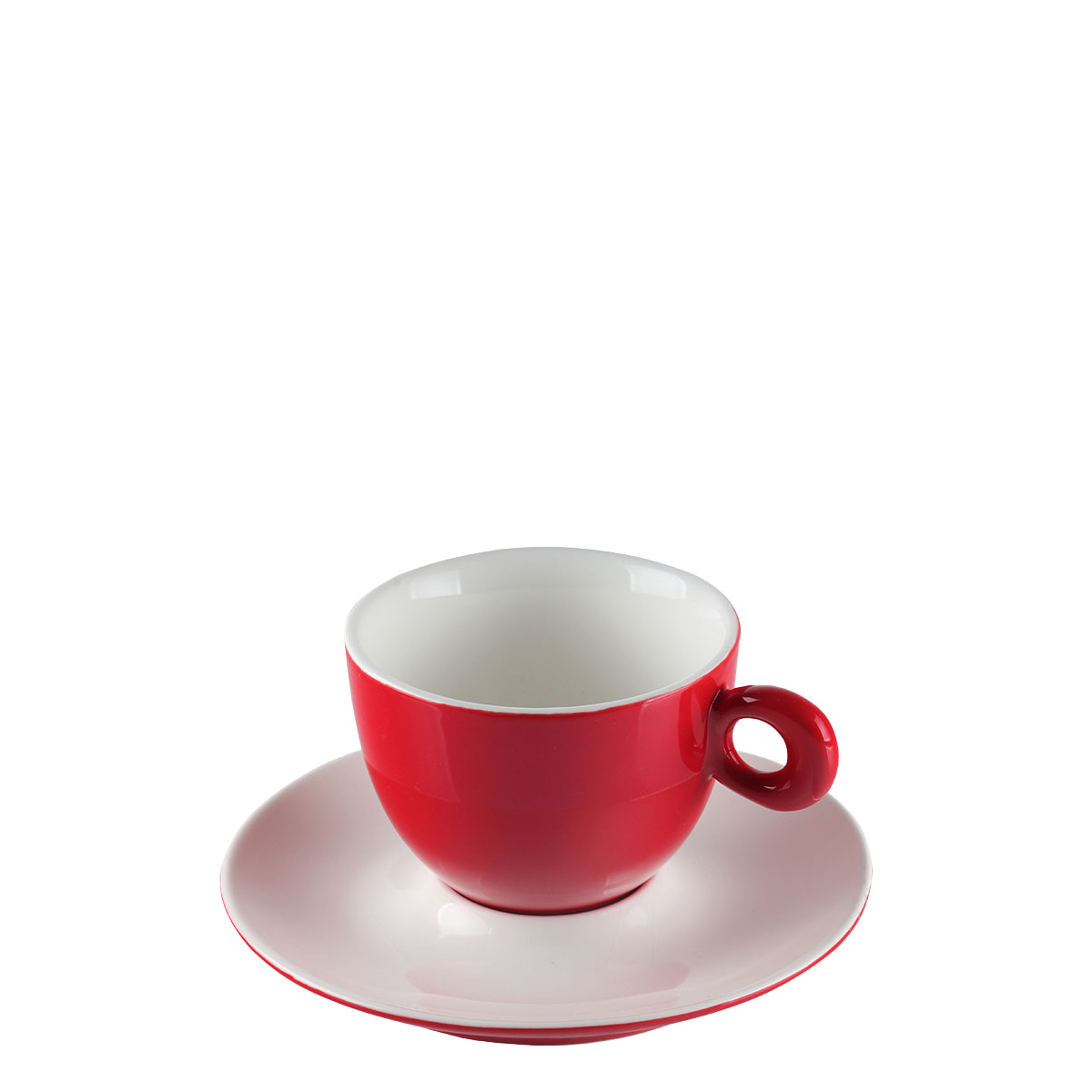 Soucoupe à café/thé rouge 15 cm – RGB