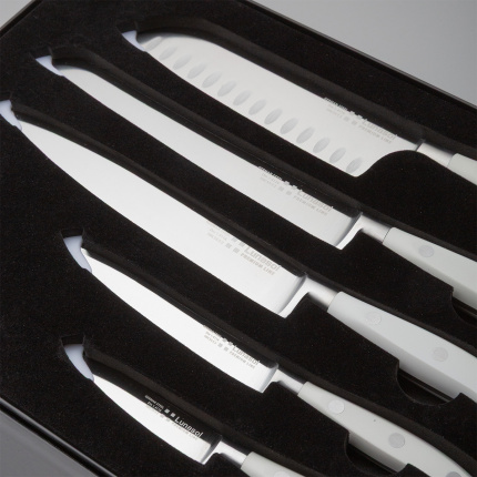 Set de couteaux 5 pièces — Lunasol Premium Knife blanc