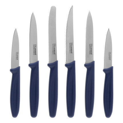 Set de 6 couteaux de cuisine | Master Blue
