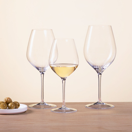 Verres à vin rouge 660 ml lot de 6 - Optima Glas Lunasol