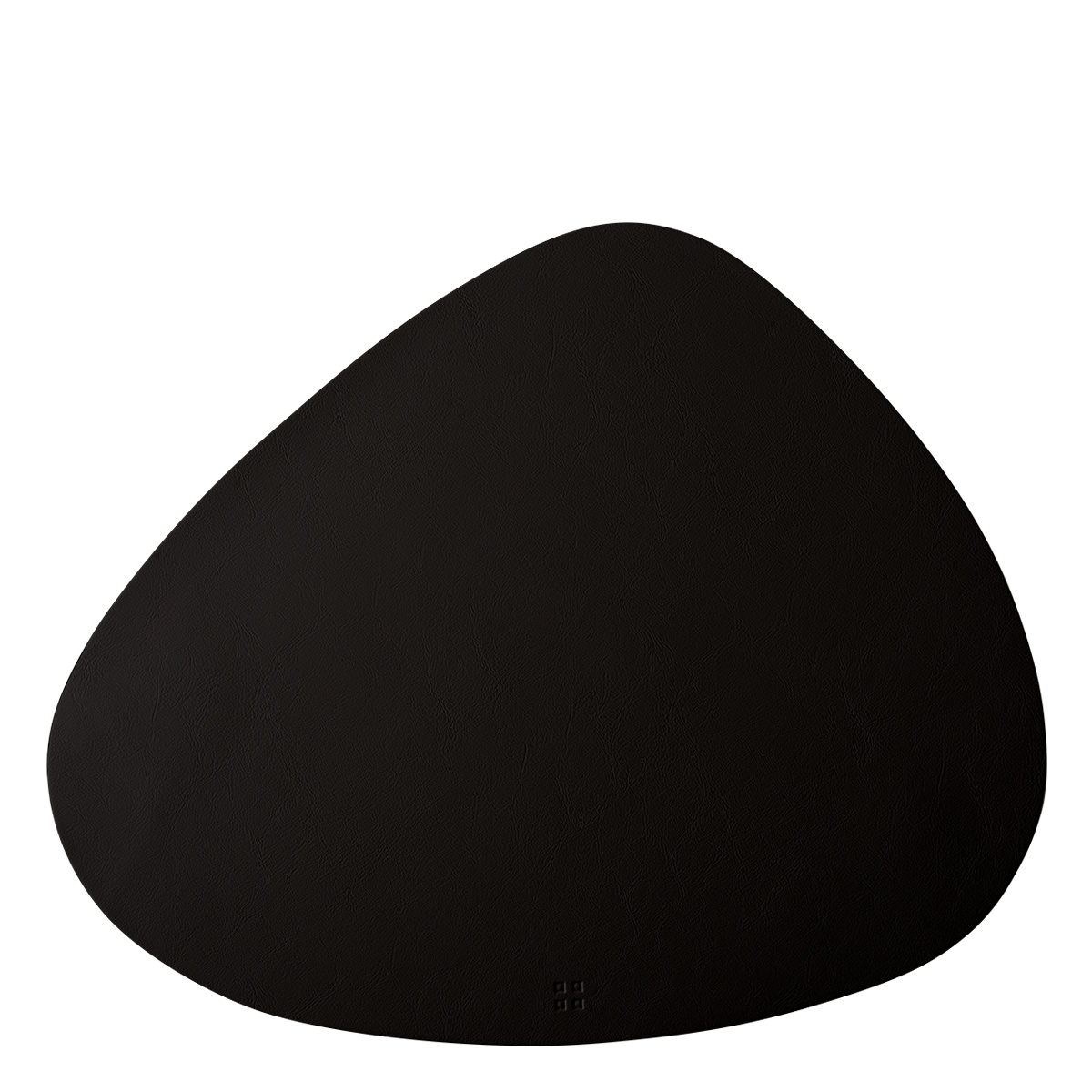 Set de table triangle en PVC noir 45 x 37 cm - Elements Ambiente