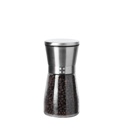 Moulin à poivre/herbes avec poivre noir, 95 g