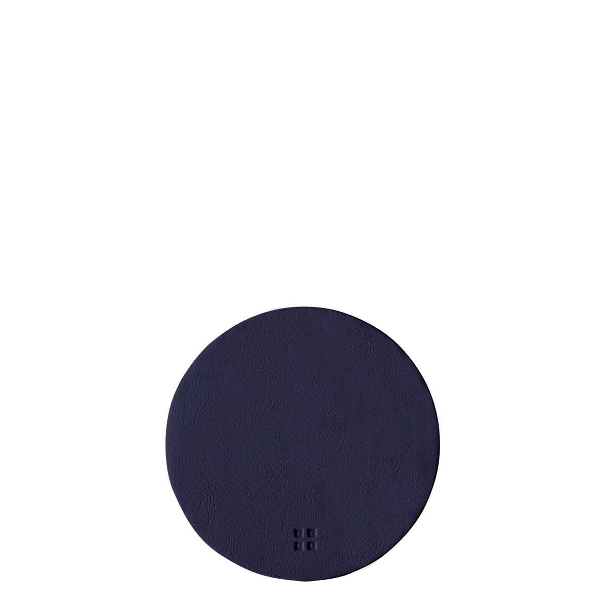 Dessous de verre rond en PVC bleu ø 11 cm - Elements Ambiente