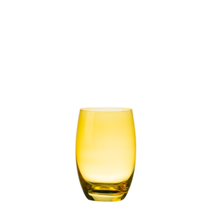Verres Tumbler jaunes 460 ml 6 pcs - Optima Glas Lunasol