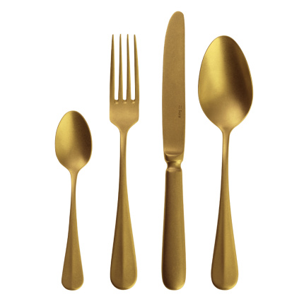 Ménagère 24 pièces - Baguette Vintage PVD Gold