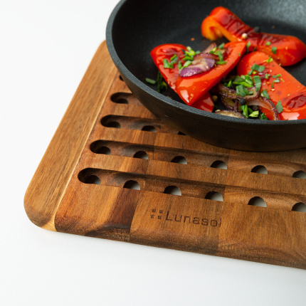 Sous-plat Agát 20 x 20 cm - FLOW Wooden