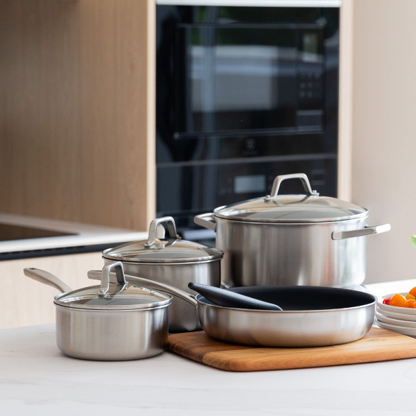 Set de démarrage casseroles et poêles 10 pièces | Sirius Terra
