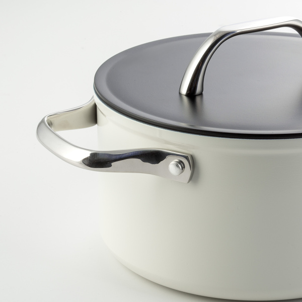 Faitout avec revêtement en titane crème Ø 20 cm - Saturn Terra Lunasol