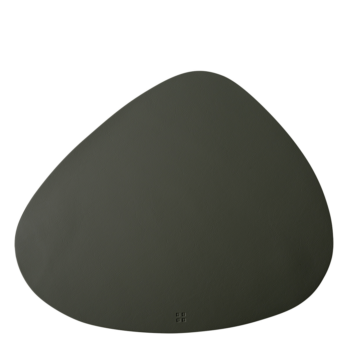 Set de table triangle en PVC anthracite 45 x 37 cm - Elements Ambiente