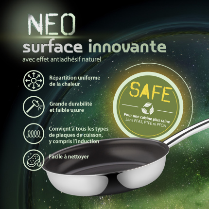 Poêle profonde ø 28 cm | Orion Expert Neo
