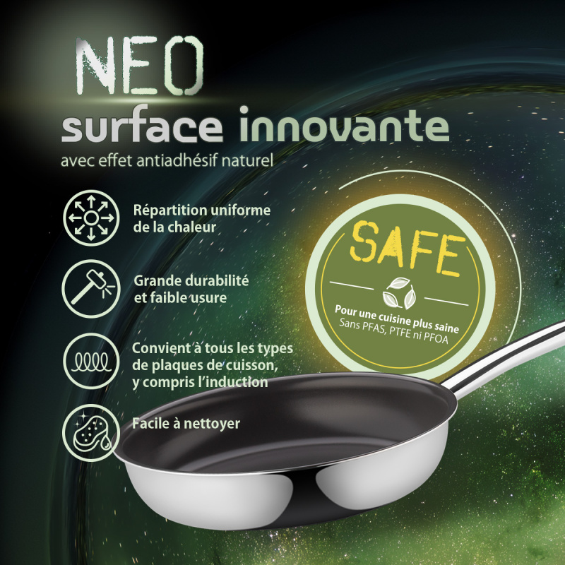 Poêle ø 24 cm | Orion Expert Neo Lunasol