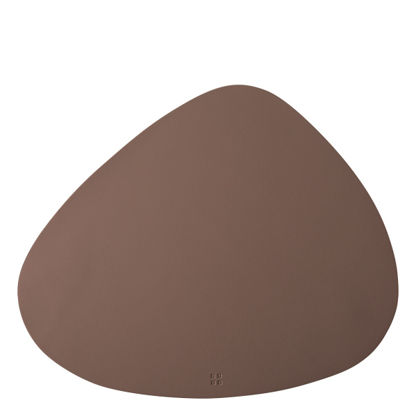 Set de table triangle en PVC rose poudré 45 x 37 cm - Elements Ambiente