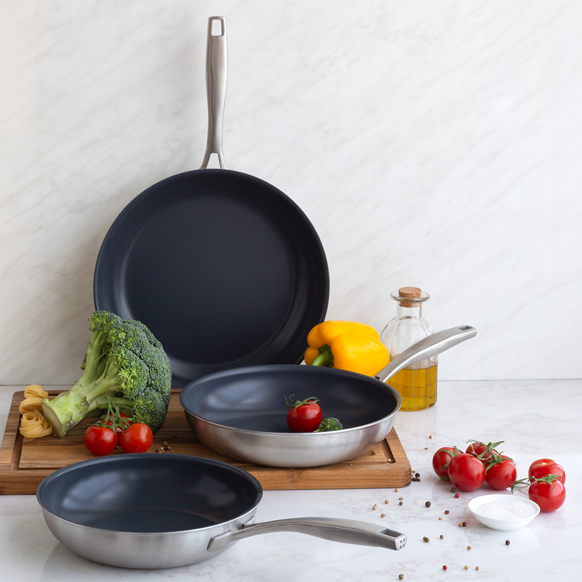 Set de poêles 3 pcs | Sirius Terra Multi-layer