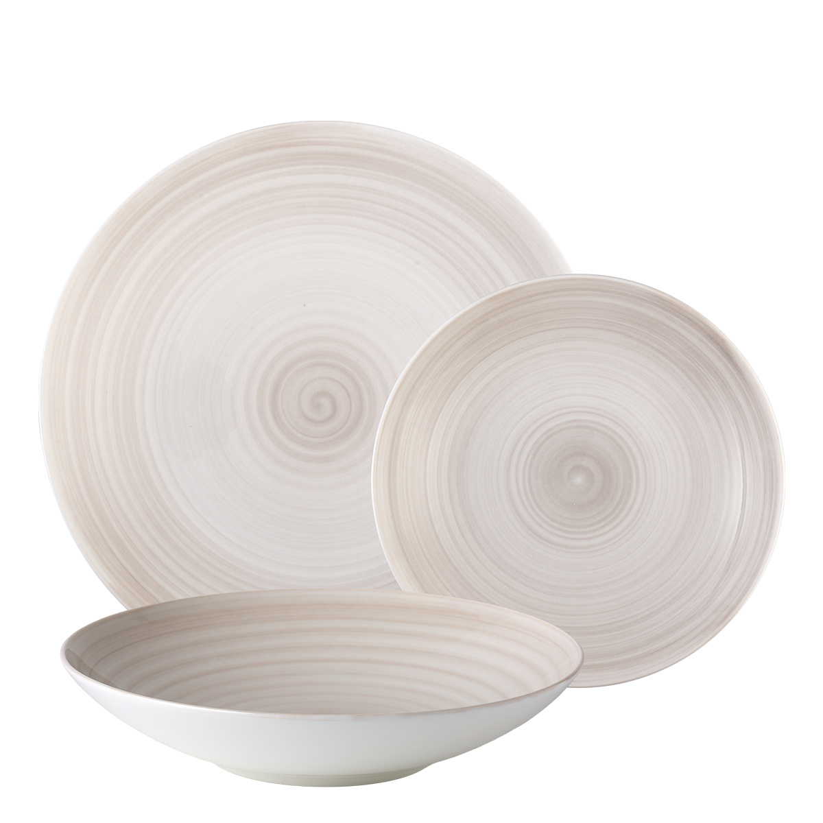 Service d'assiettes 12 pièces | Premium Platinum Line Rocca
