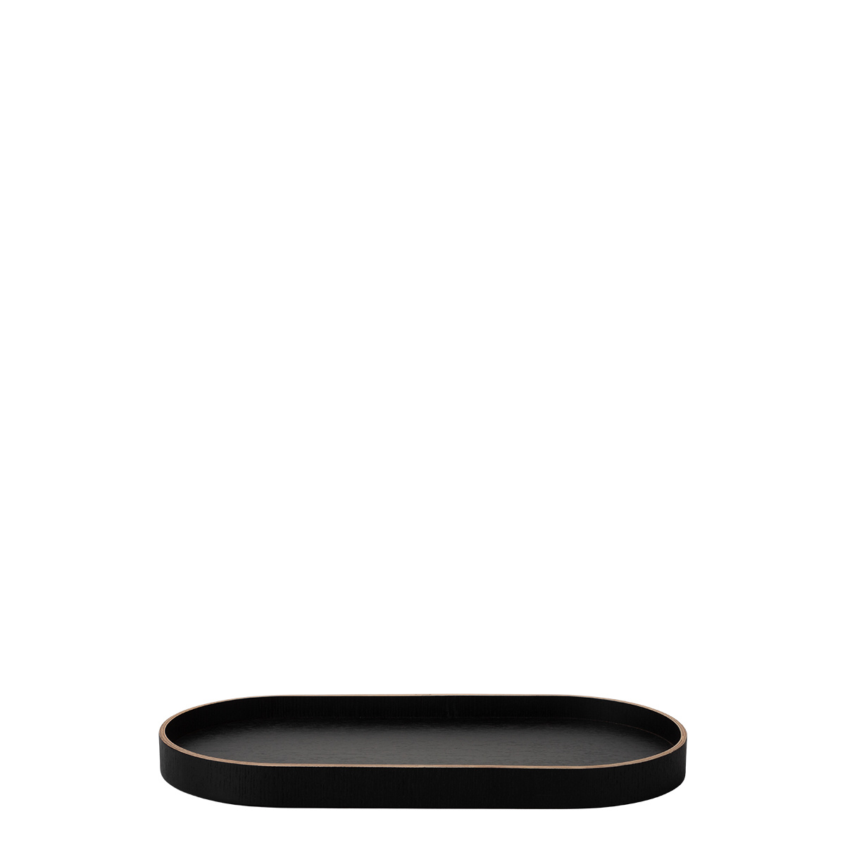 Plateau ovale 40 x 20 x 3 cm – Elements Wood Wengue