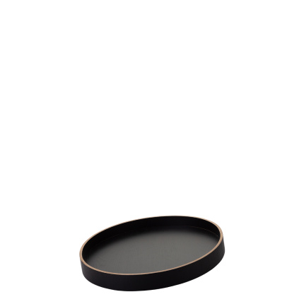 Plateau rond Ø 30 cm, H : 5 cm – Elements Wood Wengue