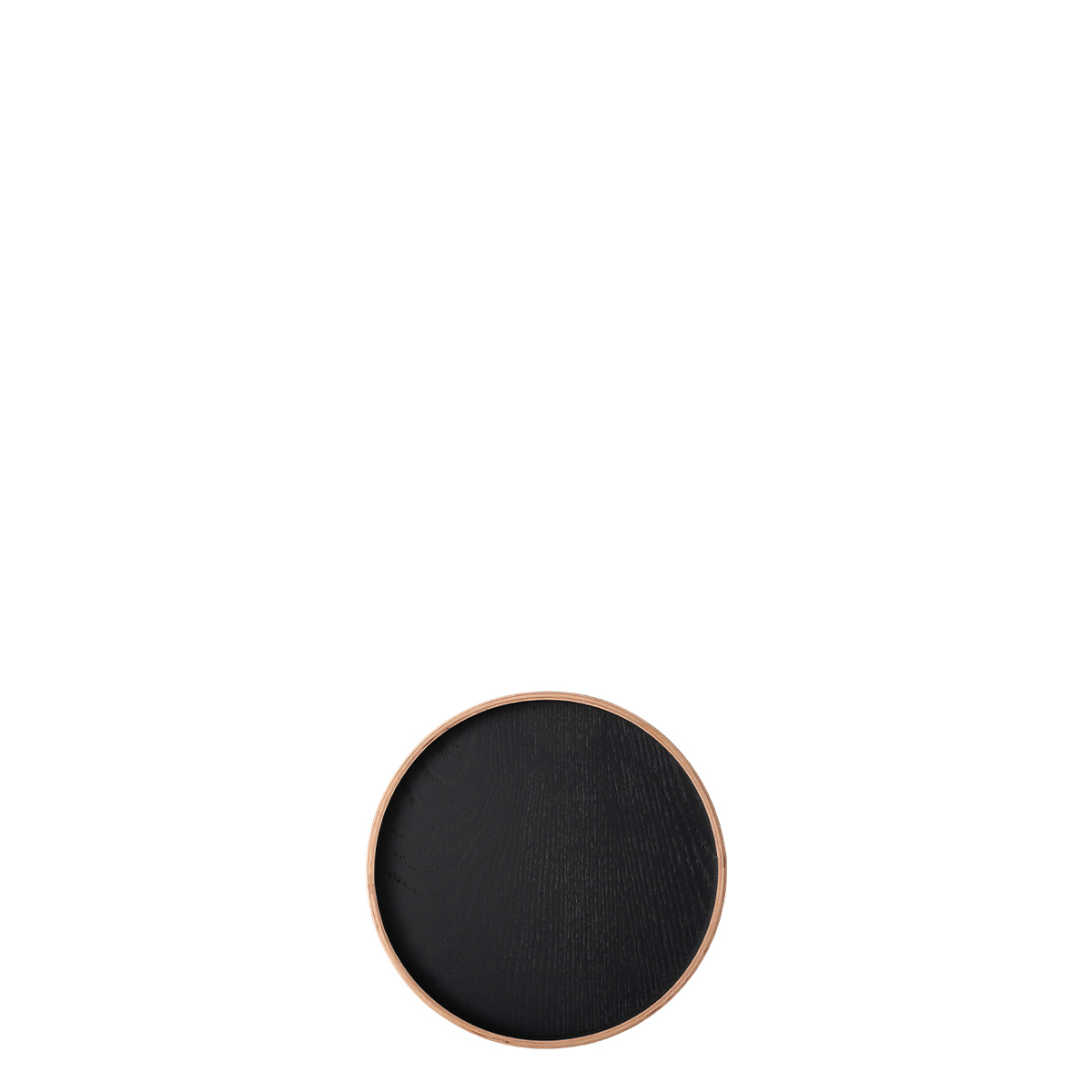 Plateau rond Ø 22 cm, H : 3.5 cm – Elements Wood Wengue