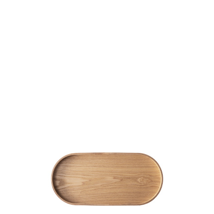 Plateau ovale 35.5 x 16.5 x 2.5 cm – Elements Wood frêne