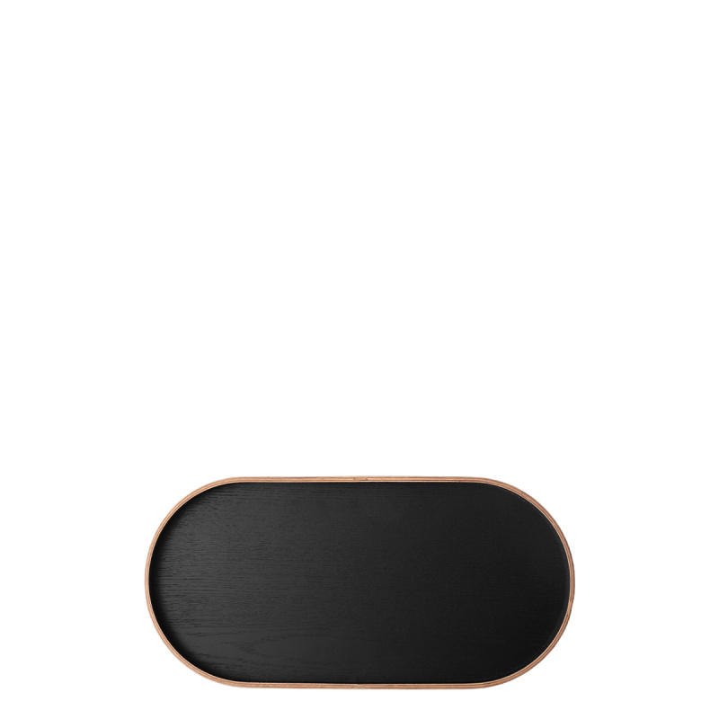 Plateau ovale 40 x 20 x 3 cm – Elements Wood Wengue