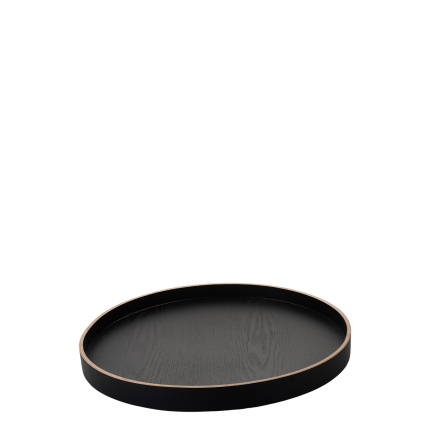 Plateau rond Ø 40 cm, H : 3.5 cm – Elements Wood Wengue