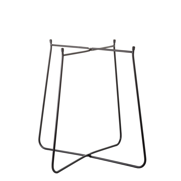 Support noir Ø 40 cm, H : 48 cm – Elements Wood
