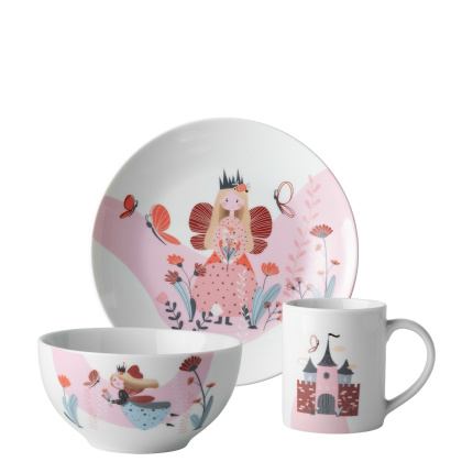 Set en porcelaine pour enfants Princess 3 pcs – KIDS WORLD