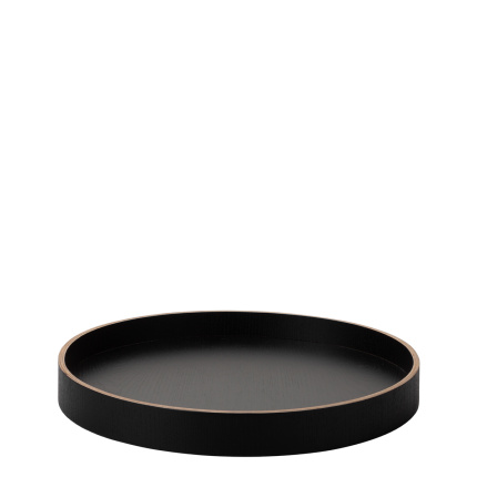 Plateau rond Ø 30 cm, H : 5 cm – Elements Wood Wengue