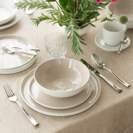 Set d'assiettes 12 pcs — Fine Dining Rocca