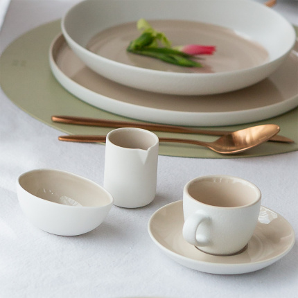 Sous-tasse à moka 12 cm — Fine Dining Ash Frosty