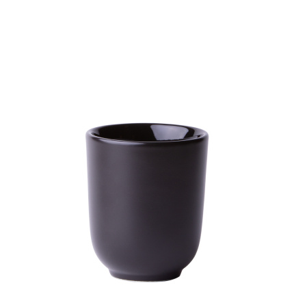Tasse sans anse noire 220 ml - Flow