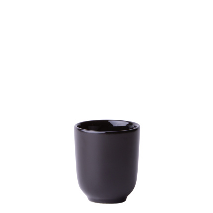 Tasse sans anse noire 80 ml - Flow