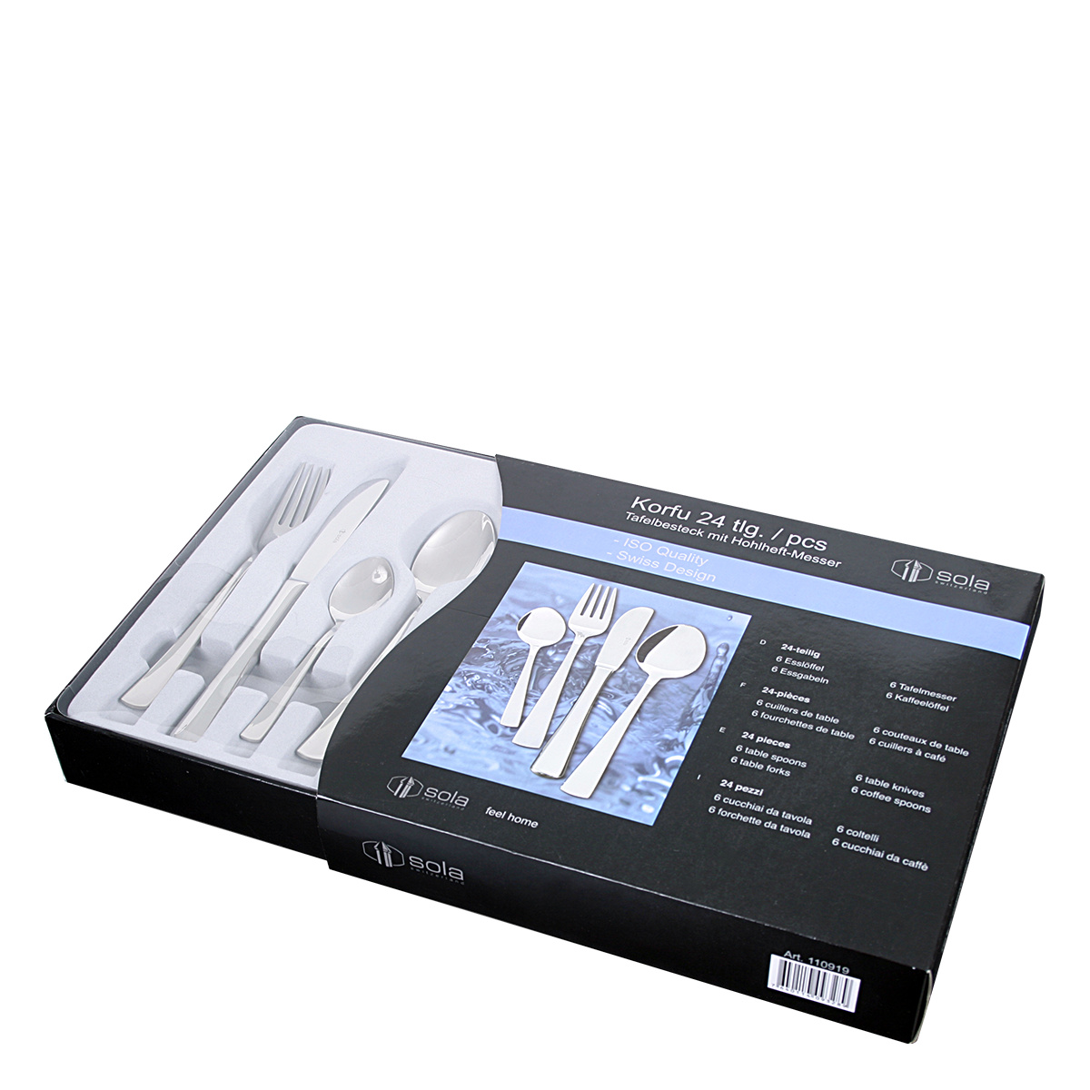 Set de couverts 24 pcs – Corfu CNS