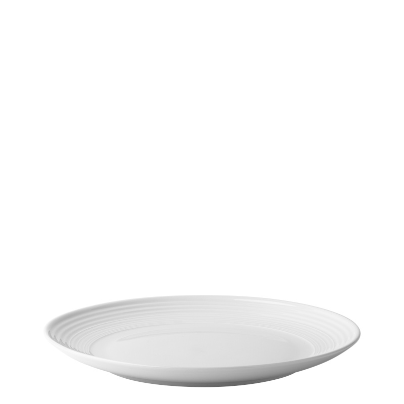 Assiette plate Coupe classic Deco 27 cm lot de 6 pcs – UNIVERS blanc