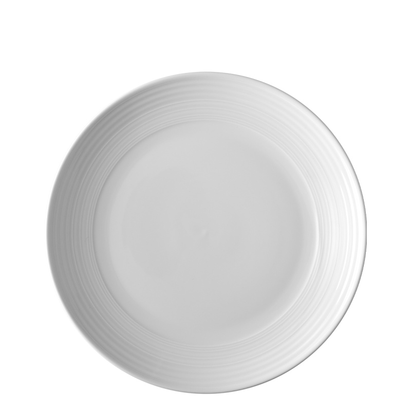 Assiette plate Coupe classic Deco 27 cm lot de 6 pcs – UNIVERS blanc