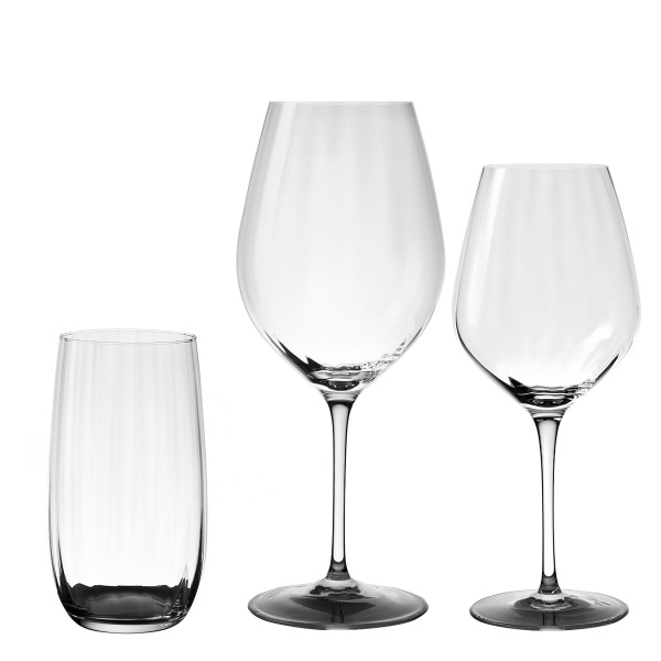 Set de verres de démarrage pour la maison 18 pièces – Optima Line Glas Lunasol