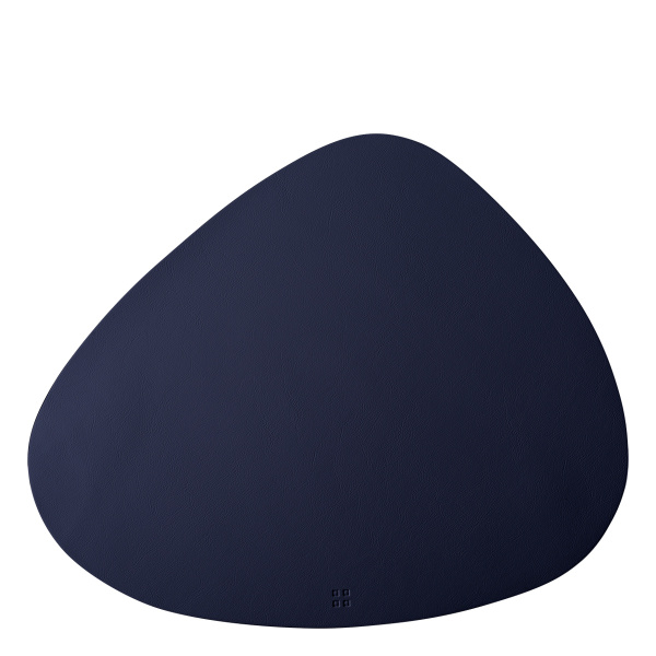 Set de table triangle en PVC bleu 45 x 37 cm - Elements Ambiente