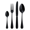 Set de couverts 24 pcs – Baguette Vintage PVD noir Stone Wash